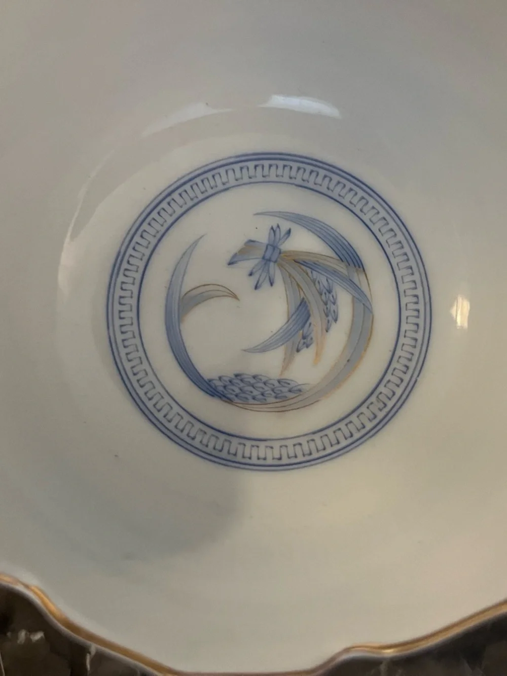 Vintage Andrea by Sadek Porcelain Footed Bowls Set of 2